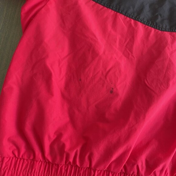 VINTAGE 90s Y2K Columbia Vamoose Ski Jacket Red Black Blue Men's Size Large (P8) - Picture 9 of 11